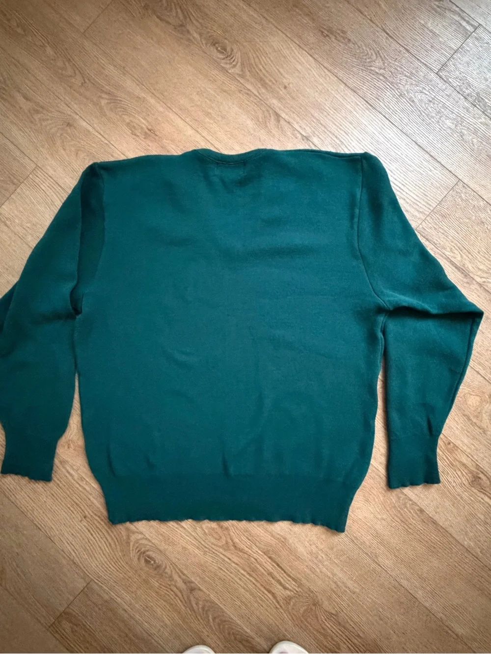 Vintage Arnold Palmer Teal V-Neck Sweater Size 40 Grandpacore Golf Preppy Top